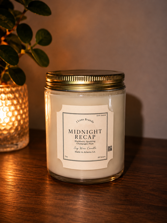 Bookish Candle- Midnight Recap