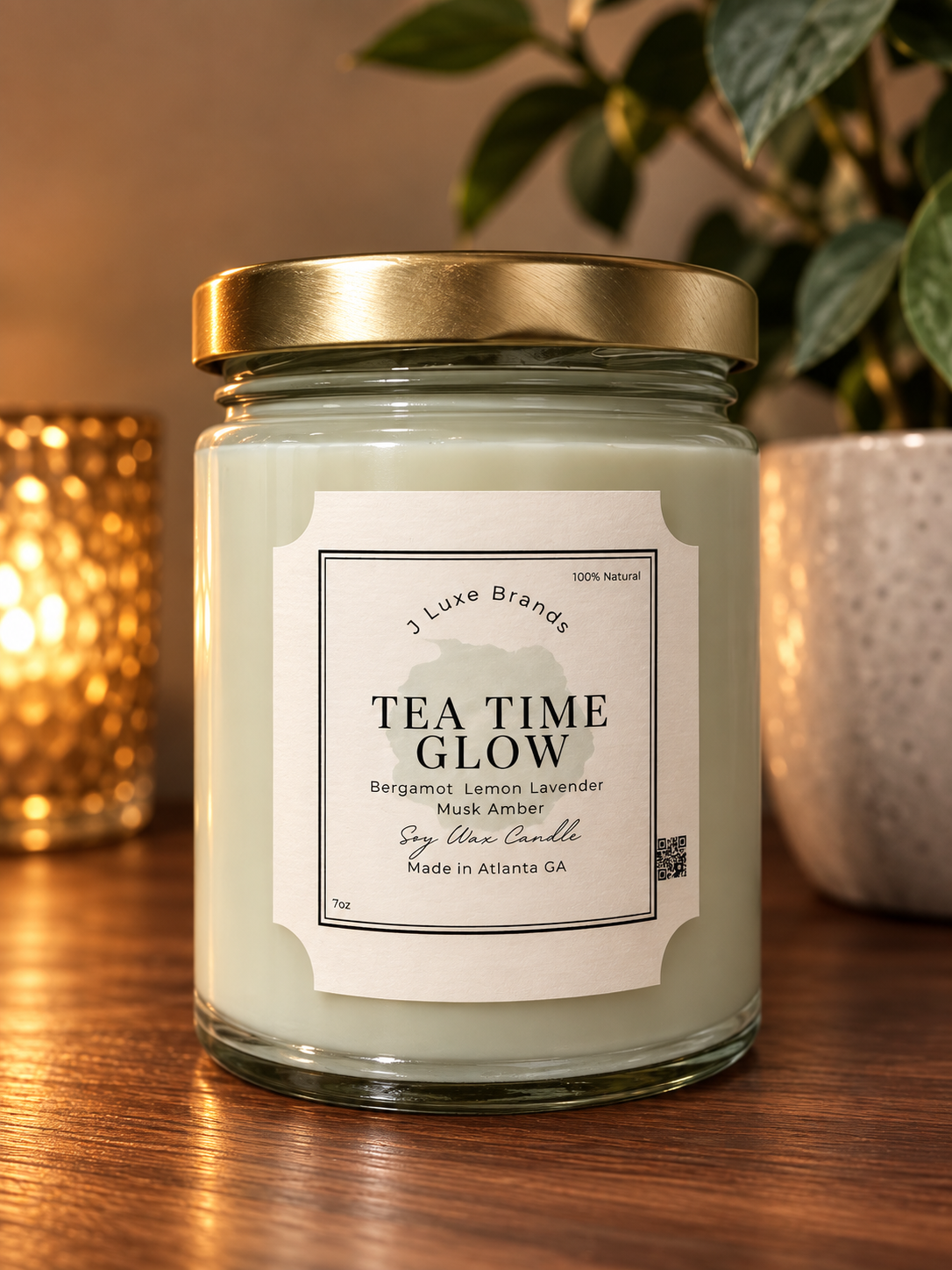 Bookish Candle- Tea Time Glow