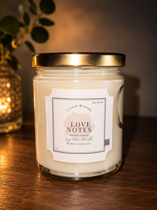 Bookish Candle- Love Notes