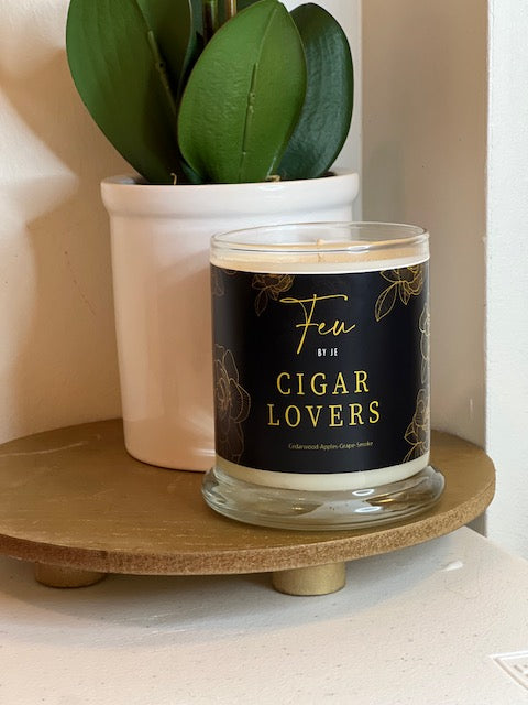 Cigar Lovers 10 oz Soy Candle
